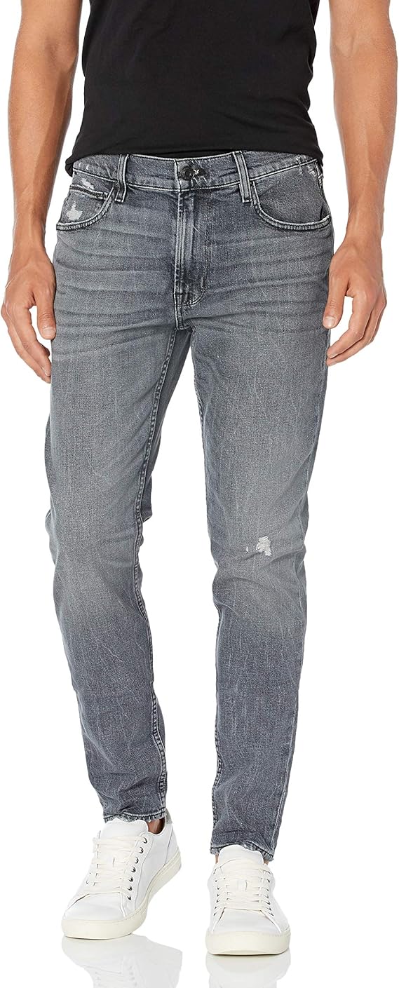 hudson jeans 男式 zack 紧身(拉链)牛仔裤